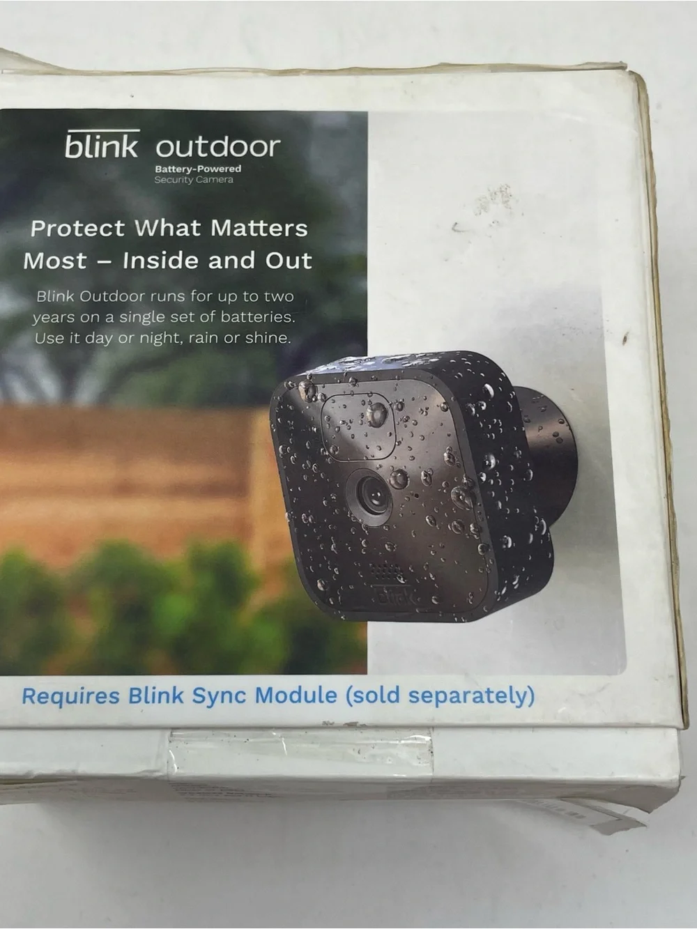Blink Outdoor Battery-Powered Security Camera - Black